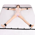 Beinspreizer Bettfessel Bondage Riemen Handschellen Fußfesseln Erwachsene BDSM