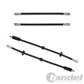 4x BREMSSCHLAUCH / BREMSSCHLÄUCHE passend für RENAULT LAGUNA I 1 B56 K56