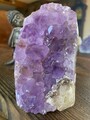 Premium Amethyst Druzy 280 Mini Geode Cluster Teile Schnitt Sockel 660g