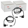 2x NTY ABS-SENSOR RADDREHZAL HINTEN BEIDSEITIG passend für AUDI A4 | HCA-AU-005
