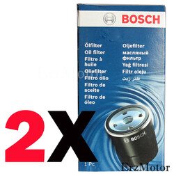 Bosch OELFILTER ANSCHRAUBFILTER F 026 407 209 FUER INFINITI HYUNDAI - 2 STÜCK