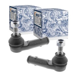 2x VAICO SPURSTANGENKOPF LINKS+RECHTS passend für AUDI A3 TT SEAT LEON VW GOLF