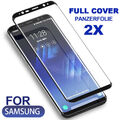 2x Panzerfolie Samsung Galaxy S8 S9 Plus+ S10 S7 edge Note 8 9 Schutzfolie Glas