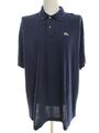Lacoste  Größe 9 (XXXL) Marineblau Herren Polo shirt Baumwolle 100% Kurzarm
