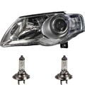 Scheinwerfer links für VW Passat B6 3C Bj. 05-11 Philips H7/H7 + Motor