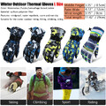 ​Winter Fahrrad Thermo Handschuhe Damen Herren Rutschfest Wasserdicht Outdoor DE