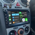 DAB+ Für Opel Corsa C/D Zafira B Astra G H 4+64G Android14 Carplay Autoradio KAM