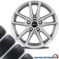 4x Alu Sommerräder für VW Touran Reifen 205/55R16 Semperit