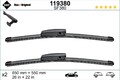 Wischblatt Scheibenwischer DAS ORIGINAL SET SWF 119380 für RENAULT JM0 650 550 2