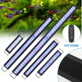 30-130cm LED Aquarium mit timer Vollspektrum RGB Wasserdicht Abdeckung 10-45W