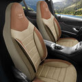 Sitzbezüge passend für Mercedes Benz E-Klasse in Beige Braun Pilot 4.9