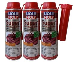 Liqui Moly 5120 Super Diesel Additiv 3x250ml Kraftstoff Additiv Zusatz Reiniger