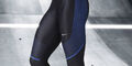 Nike Power Speed Tights M Sport Laufhose Leggings schwarz blau skinny running