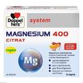 DOPPELHERZ Magnesium 400 Citrat system Granulat 20 St
