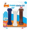 Beißring für Hunde Nylabone Extreme Chew Starter Kit Welpen Huhn Thermoplasti