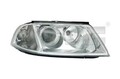 20-6243-05-2 TYC Hauptscheinwerfer für VW