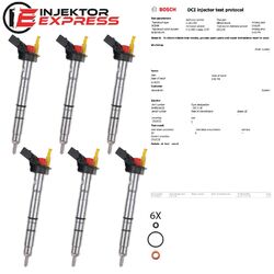 6x 0445116023 EINSPRITZDUSE INJEKTOR 0445116015 059130277AR  AUDI VW 3.0 TDI0445116023 ✅ NEUE IMA Codes ✓ Optimaler Motorlauf ✓