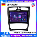 Für Mercedes Benz CLK W209 W203 4G Android Autoradio GPS Navi Sat DAB+ Carplay 