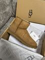 Größe UK 6 - ORIGINAL UGG Boots W Classic Mini II Chestnut Beige Braun - UVP 165€!