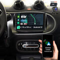 Android14 Autoradio Für Mercedes Benz Smart Forfour Fortwo 453 DAB+ GPS NAVI DSP