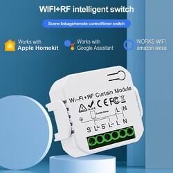 1-10X Tuya WIFI Smart Schalter Modul Vorhang Rolladenschalter Jalousieschalter
