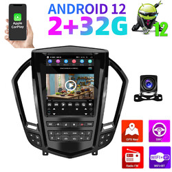 9.7"Android 13 Autoradio GPS SAT Navi Carplay DAB BT For Cadillac SRX 2009-2012