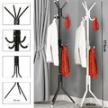 GARDEROBENSTÄNDER KLEIDERSTÄNDER KLEIDERSTANGE STANDGARDEROBE SCHWARZ UND WEISS