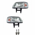 Scheinwerfer Set H4 für VW Transporter V Bus 7HB 7HJ 7EB 7EJ 7EF inkl. Lampen