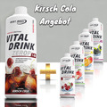 Best Body Low Carb Vital Drink 2 x 1L Mineraldrink Kirsch Cola Angebot 11,99€/L