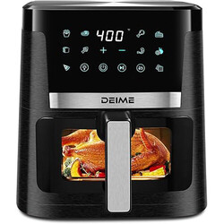 7.5L Heißluftfritteuse XXL Fritteuse Fritteusen Heißluft Ofen Friteuse Digitale