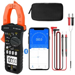 Digital Zangenmultimeter AC DC TRMS Stromzange Amp Volt Zangenmessgerät NCV Temp