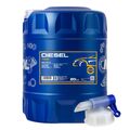 20 Liter MANNOL Motoröl SAE 15W-40 DIESEL Engine Oil Öl inkl. Auslaufhahn