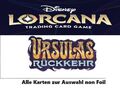 Disney Lorcana Ursulas Rückkehr - Alle Karten zur Auswahl! Deutsch NON HOLO!