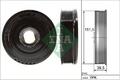 INA 544 0177 10 Riemenscheibe Kurbelwelle für OPEL Vivaro B Combi (X82) 152mm