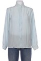 Peter Hahn Bluse Damen Oberteil Hemd Hemdbluse Gr. EU 40 Seide Hellblau #nf6kh4o