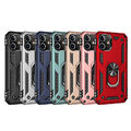 Premium Panzer Hülle Robust mit Ständer Handy Schutz Case für iPhone 16 Pro Max