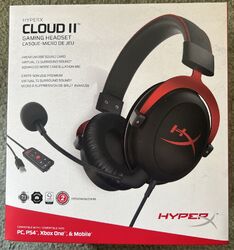 HyperX Cloud II Gaming Headset - Schwarz/Rot