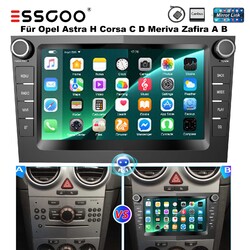 32G Android13 Autoradio GPS RDS Carplay Für Opel Corsa C D Astra H Antara Vectra