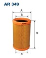 Luftfilter für Renault Nissan Kangoo Rapid Clio I II 1996-> Filtron Ar349