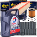 FILTERSET KIT+TOTAL 5W30 ÖL passend für 2.0 HDI PEUGEOT 3008 5008 CITROEN C4 DS5