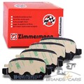 ZIMMERMANN BREMSBELÄGE BREMSKLÖTZE SATZ HINTEN FÜR OPEL CORSA C CC TIGRA B