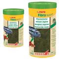 sera Flora Nature Fischfutter - Pflanzenfutter erhältlich in 250 ml oder 1000 ml