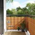 Balkon Sichtschutz Bespannung Windschutz Balkonverkleidung Poly Rattan vidaXL