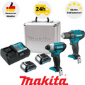 Makita CLX224X Akku-Bohrschrauber DF333DZ Akku-Schlagschrauber TD110DZ 2xAkku