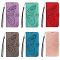 Hülle Für Samsung S24 UltraS23 S22 A14 A32 A05s Handy Leder Geldbörse Kartenfach