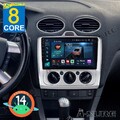Android 14 CarPlay Autoradio Für Ford Focus MK2 MK II 2004-2011 GPS Navi 4+64GB