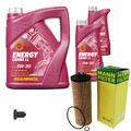 MANN-FILTER Ölfilter 7 L MANNOL 5W-30 Combi LL für Audi A6 Avant 2.5 TDI