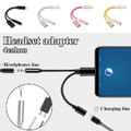 Usb Typ C Auf 3 5 Mm Und Kopfhörer-Ladegerät 2-In-1-Audio-Buchse Usb-C/Kabel /s