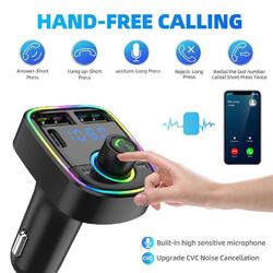 Handsfree Bluetooth FM Transmitter Car Kit Radio MP3 Player/ USB-Charger K0P1