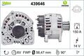 VALEO (439646) Lichtmaschine Generator für RENAULT DACIA